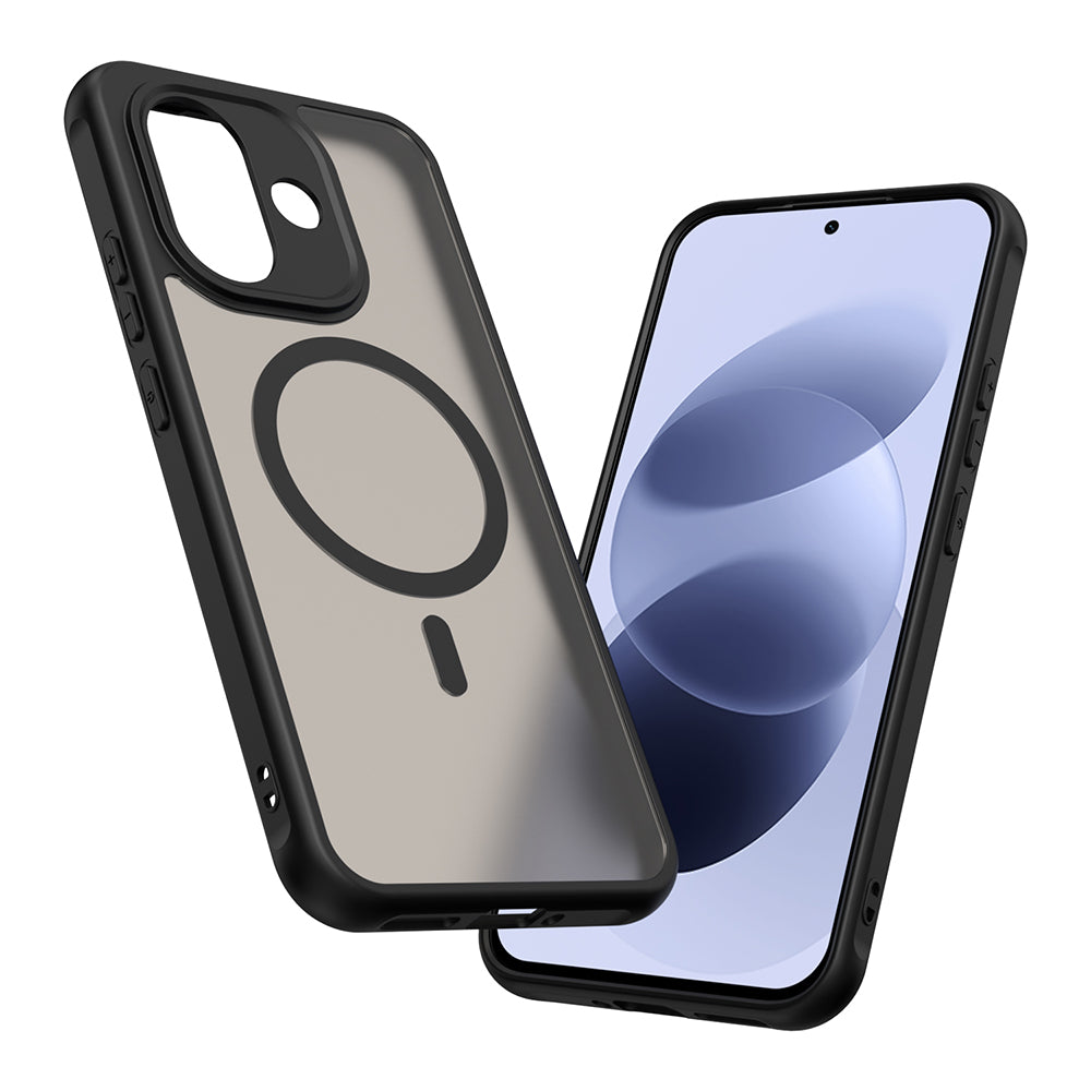 Pouzdro MagSafe pro Xiaomi Redmi Note 17 4G / Note 17 5G, Techsuit, HaloFrost II, černé