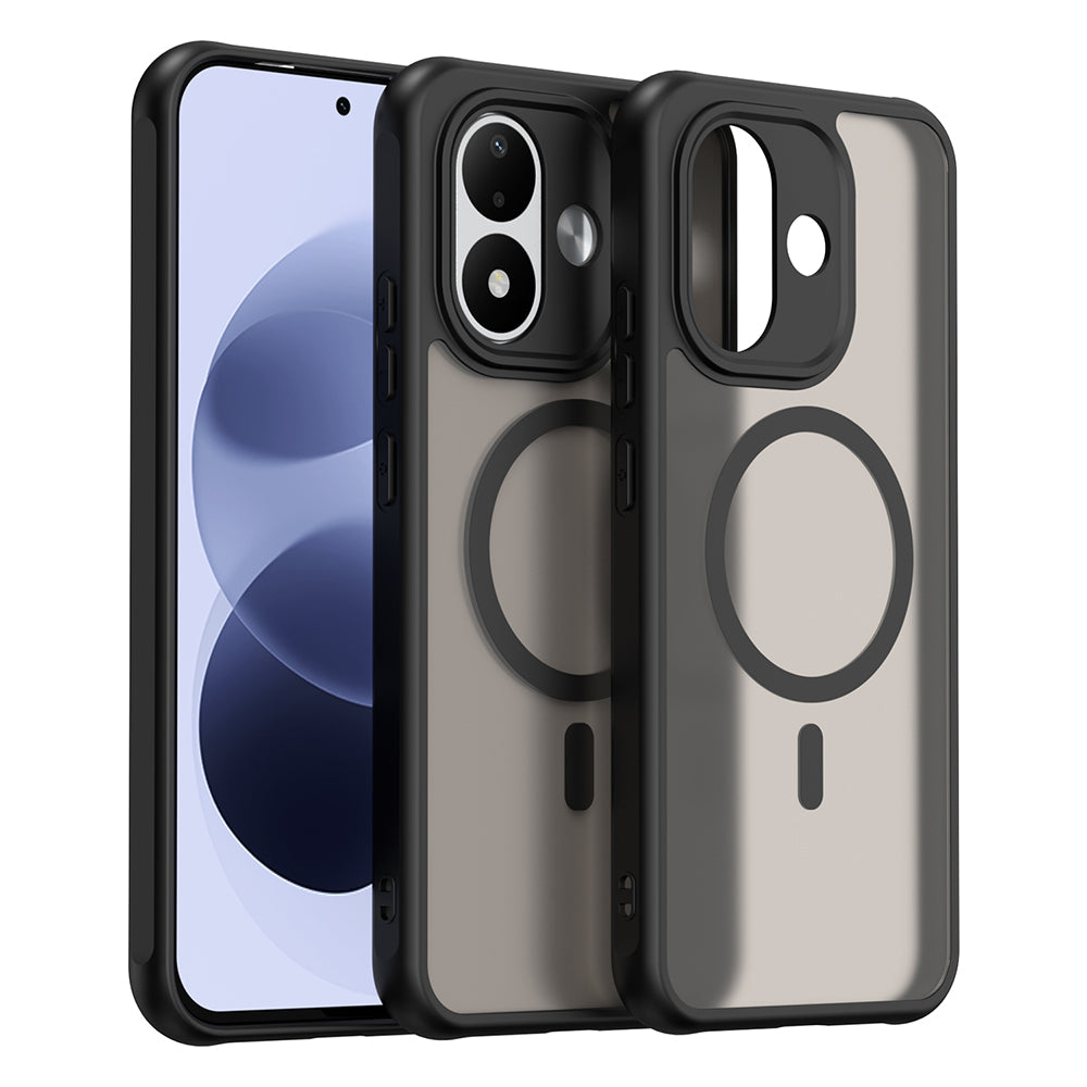 Pouzdro MagSafe pro Xiaomi Redmi Note 17 4G / Note 17 5G, Techsuit, HaloFrost II, černé
