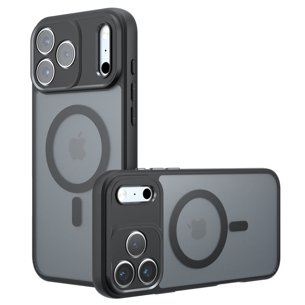 Pouzdro MagSafe pro Apple iPhone 17 Pro, Techsuit, PureFrost, Černá