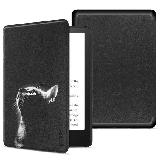 Pouzdro pro Amazon Kindle Paperwhite 6inch, Tech-Protect, SmartCase Cat, černé