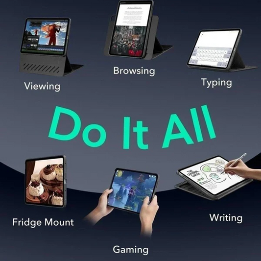 Pouzdro pro Apple iPad (2025) / (2022), ESR, Shift, Černé, Znovu zapečetěné
