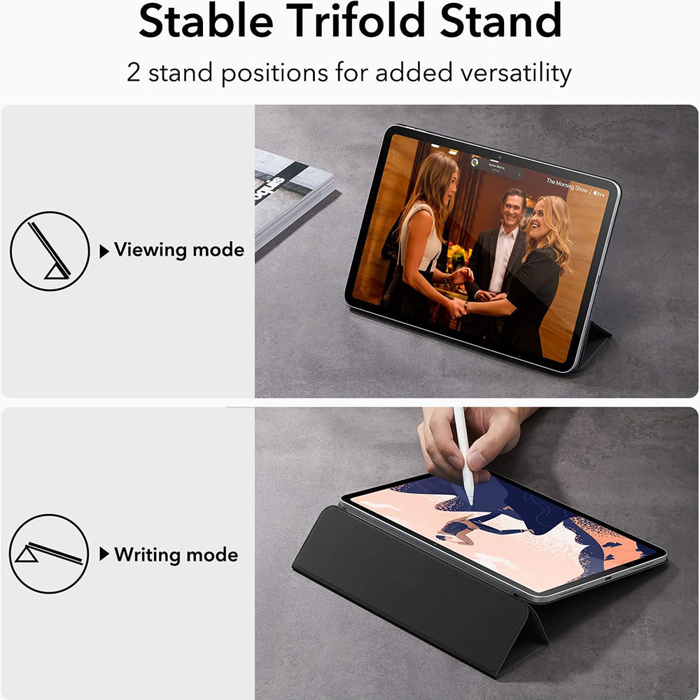 Pouzdro pro Apple iPad (2025) / (2022), ESR, Rebound, Černé
