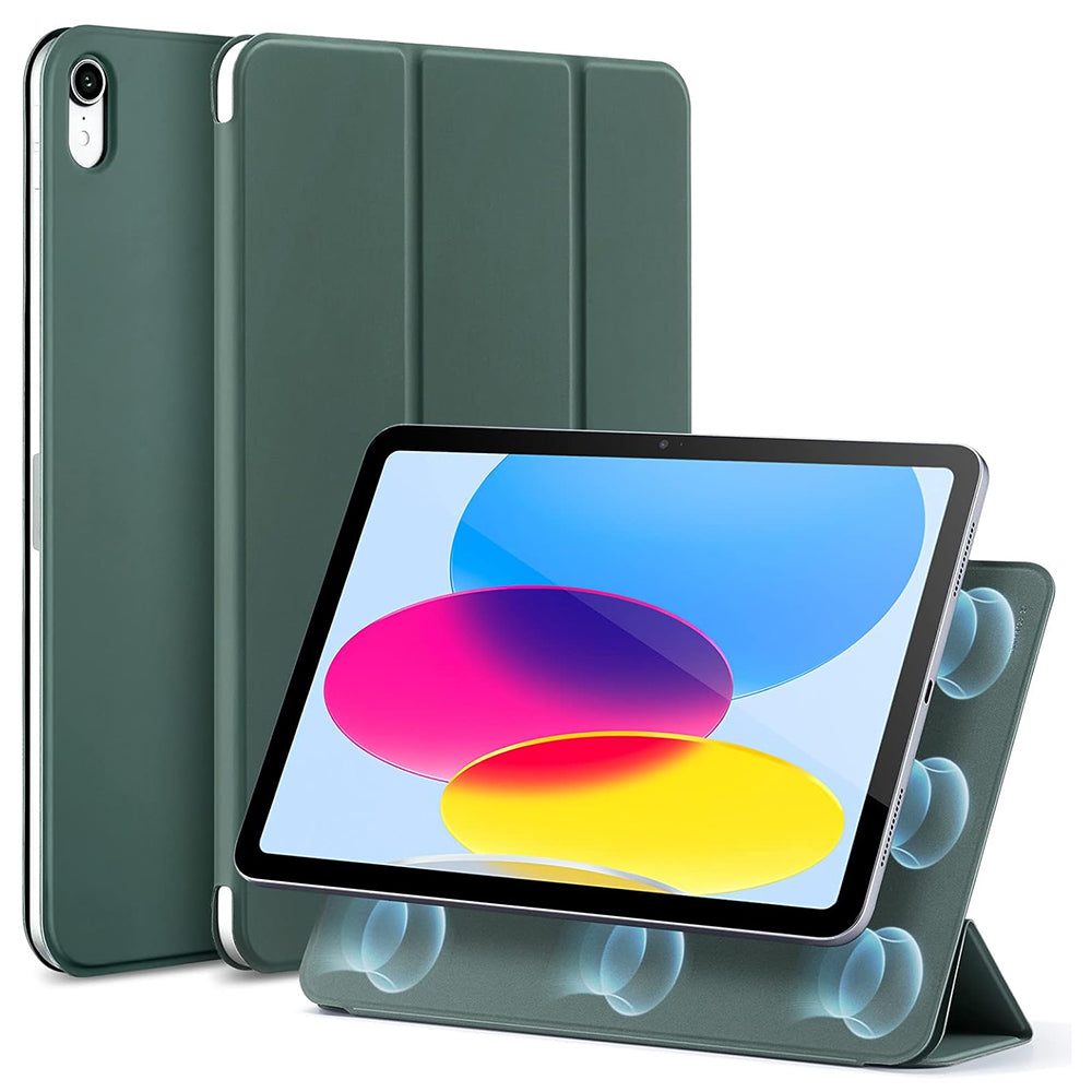 Pouzdro pro Apple iPad (2025) / (2022), ESR, Rebound, Saténově zelené