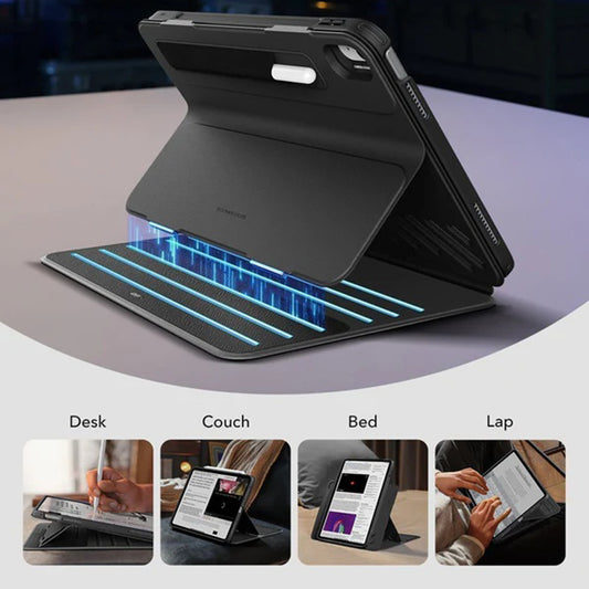 Pouzdro pro Apple iPad (2025) / (2022), ESR, Shift, Růžové
