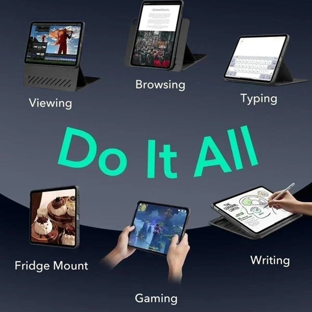 Pouzdro pro Apple iPad (2025) / (2022), ESR, Shift, Růžové