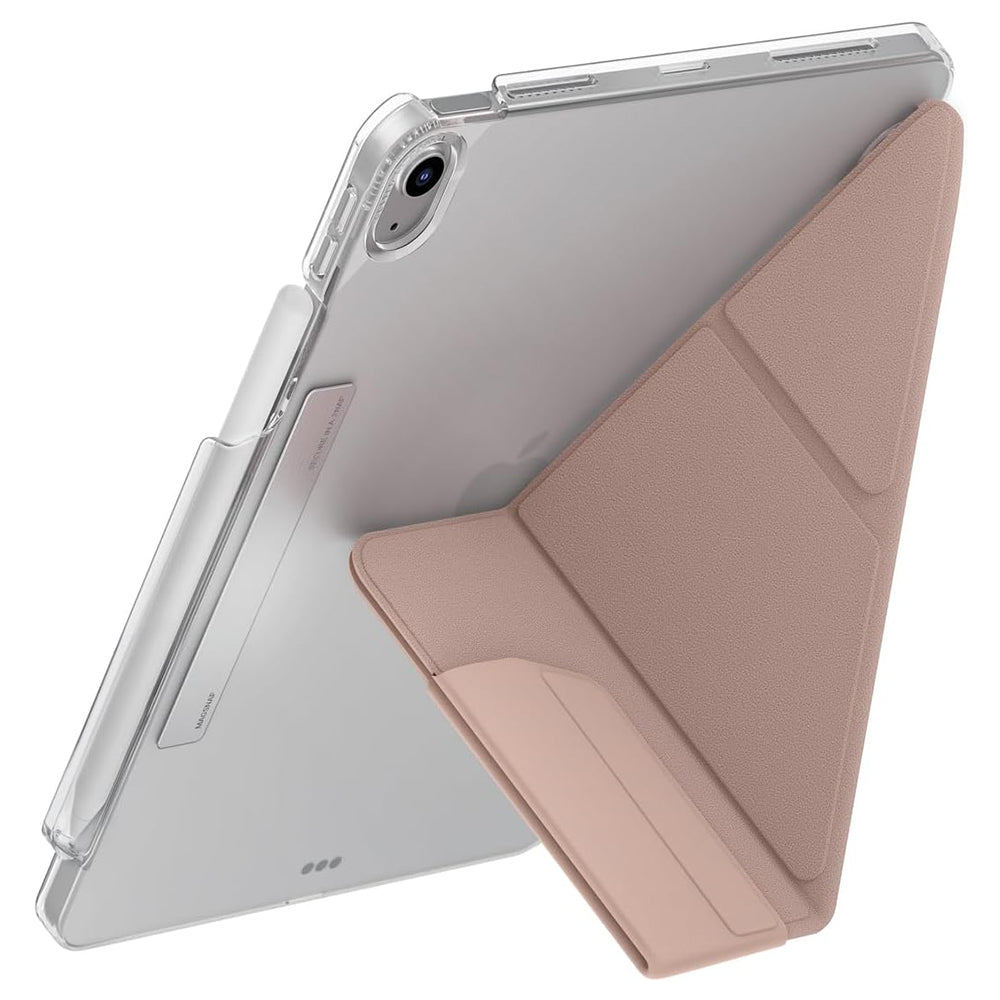 Pouzdro pro Apple iPad (2025), UNIQ, Camden Click, Růžové