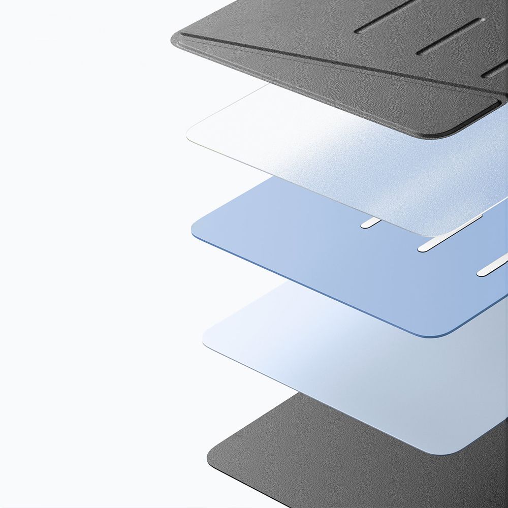 Pouzdro pro Apple iPad (2025) / (2022), ESR, Flip Hybrid, Černé, Znovu zapečetěné