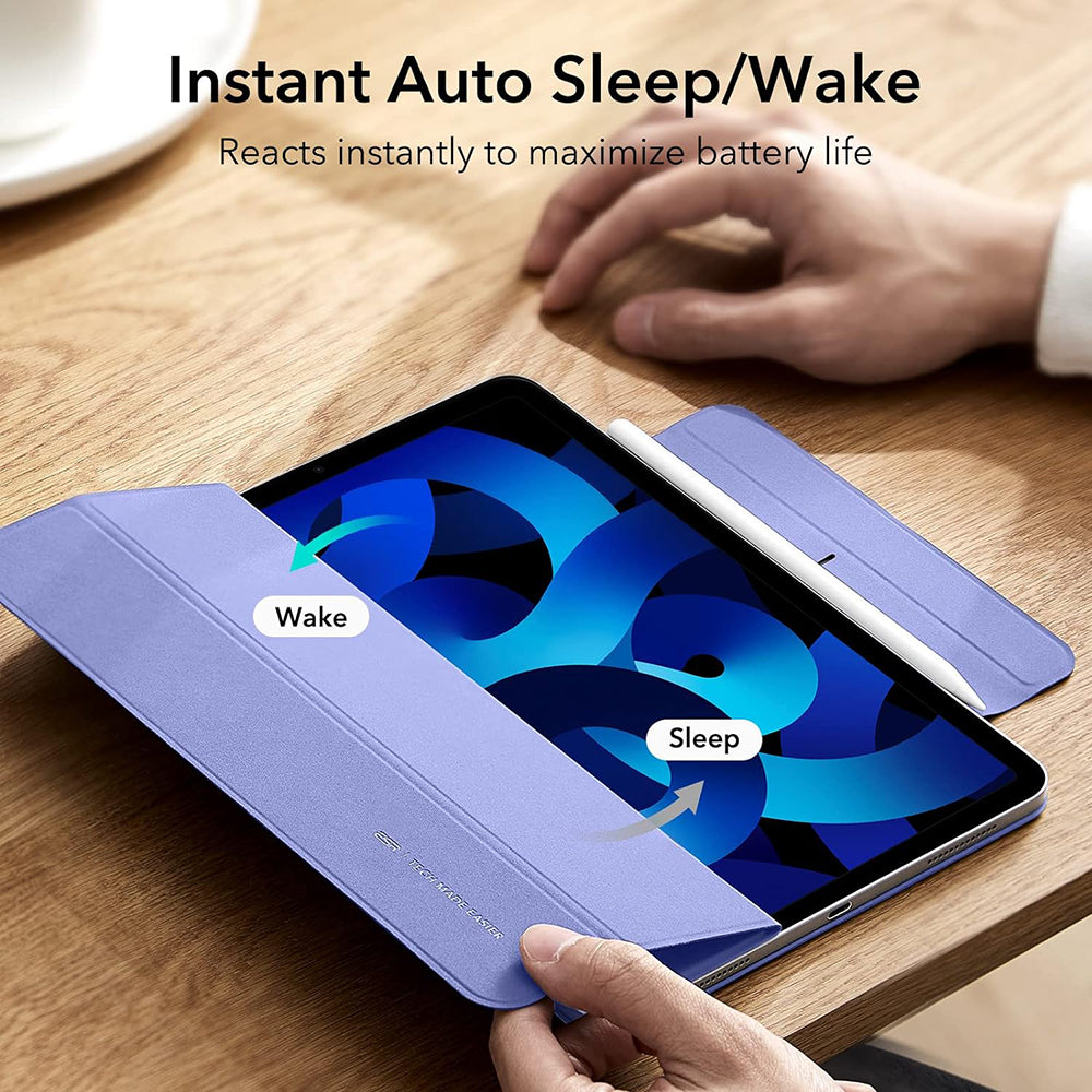 Pouzdro pro Apple iPad Air 11 (2024) / Air (2022) / Air (2020) / Pro 11 (2018), ESR, Rebound, Fialové
