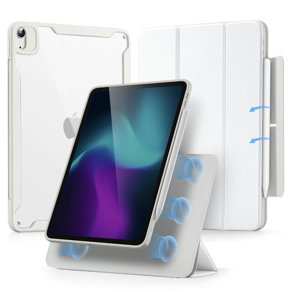 Pouzdro pro Apple iPad Air 11 (2026) / iPad Air 11 (2025) / Air 11 (2024) / Air (2022) / Air (2020), ESR, Rebound Hybrid, bílé