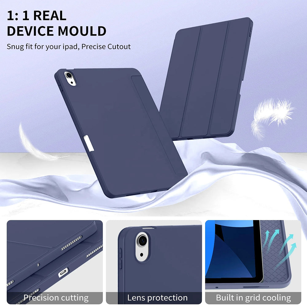 Pouzdro pro Apple iPad Air 11 (2026) / iPad Air 11 (2025) / Air 11 (2024), Techsuit, Flex Trifold, Zelené
