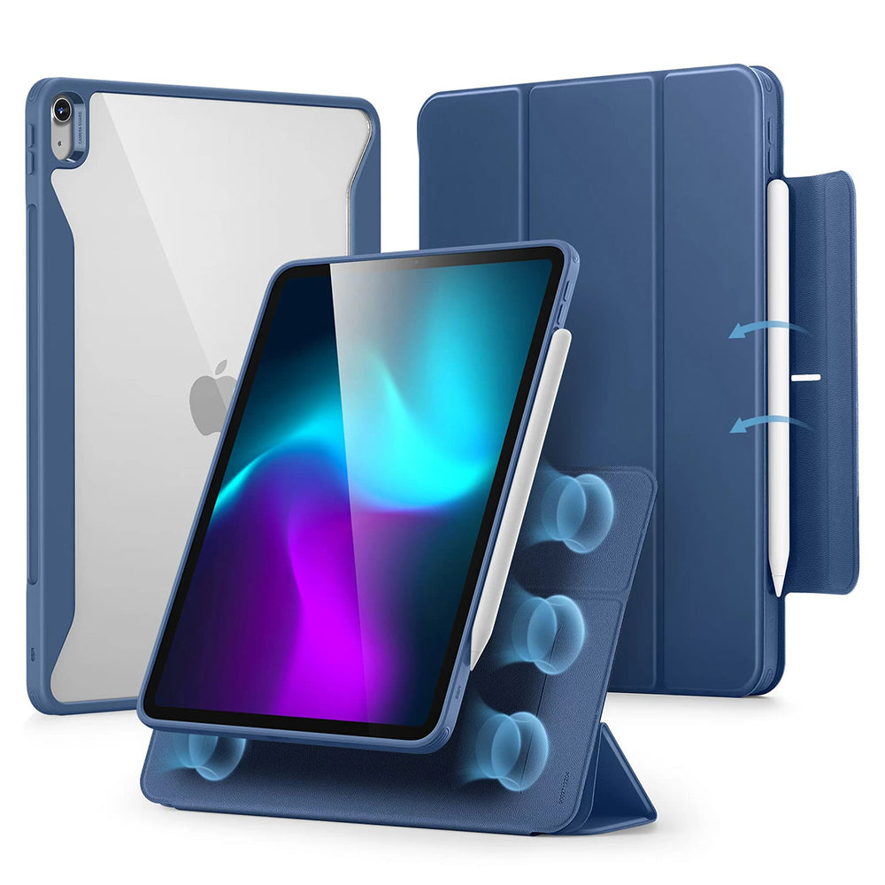 Case for Apple iPad Air 13 (2026) / Air 13 (2025) / Air 13 (2024), ESR, Rebound Hybrid, Navy Blue