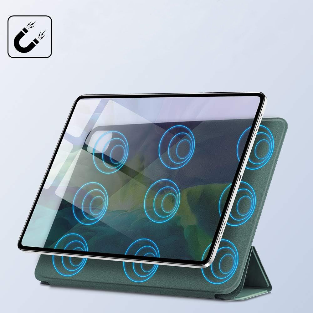 Pouzdro pro Apple iPad Pro 11 (2022) / Pro 11 (2021) / Pro 11 (2020) / Pro 11 (2018), ESR, Rebound, Saténově zelená