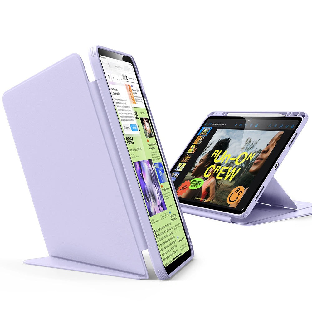 Pouzdro pro Apple iPad Pro 13 (2024), ESR, Flip Hybrid s držákem na tužku, fialové