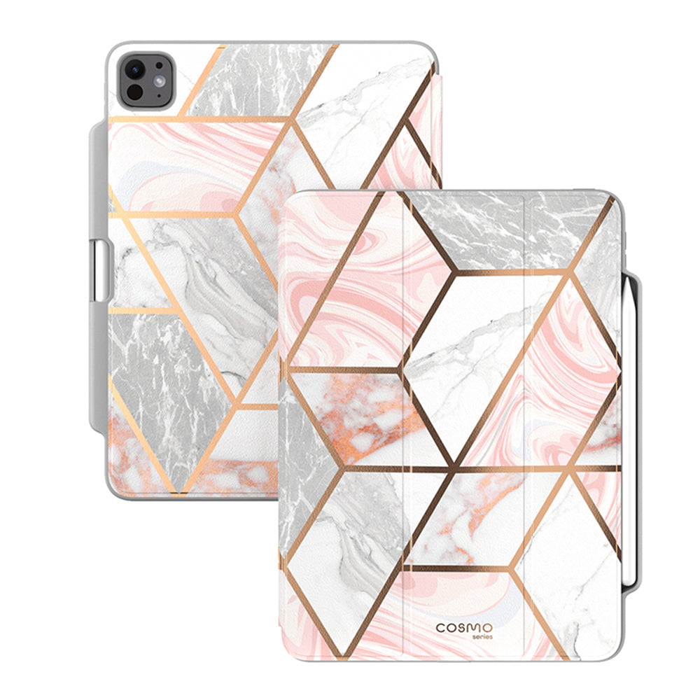 Pouzdro pro Apple iPad Pro 13 (2024), i-Blason, Cosmo, Růžové