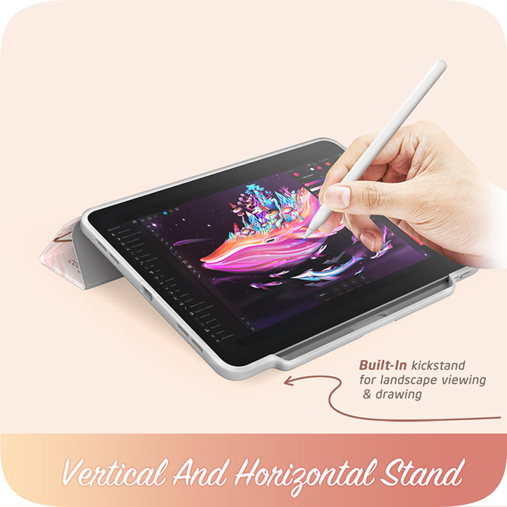 Pouzdro pro Apple iPad Pro 13 (2024), i-Blason, Cosmo, Růžové