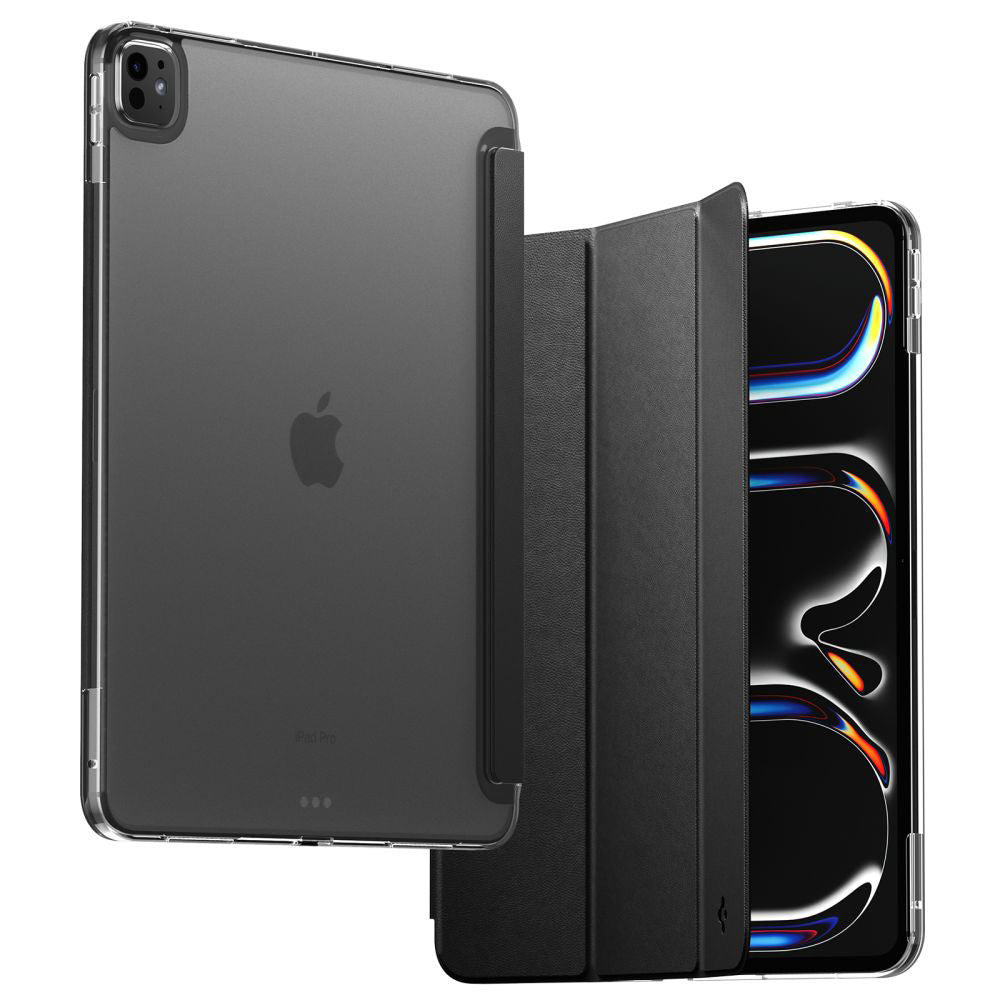 Pouzdro pro Apple iPad Pro 13 (2024), Spigen, Liquid Air Folio, Černá ACS09439