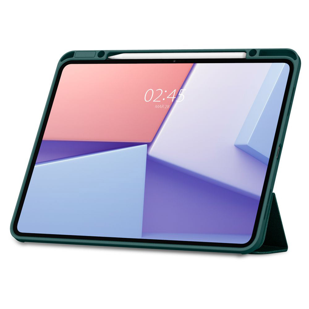 Pouzdro pro Apple iPad Pro 13 (2024), Spigen, Urban Fit, Zelená ACS07763