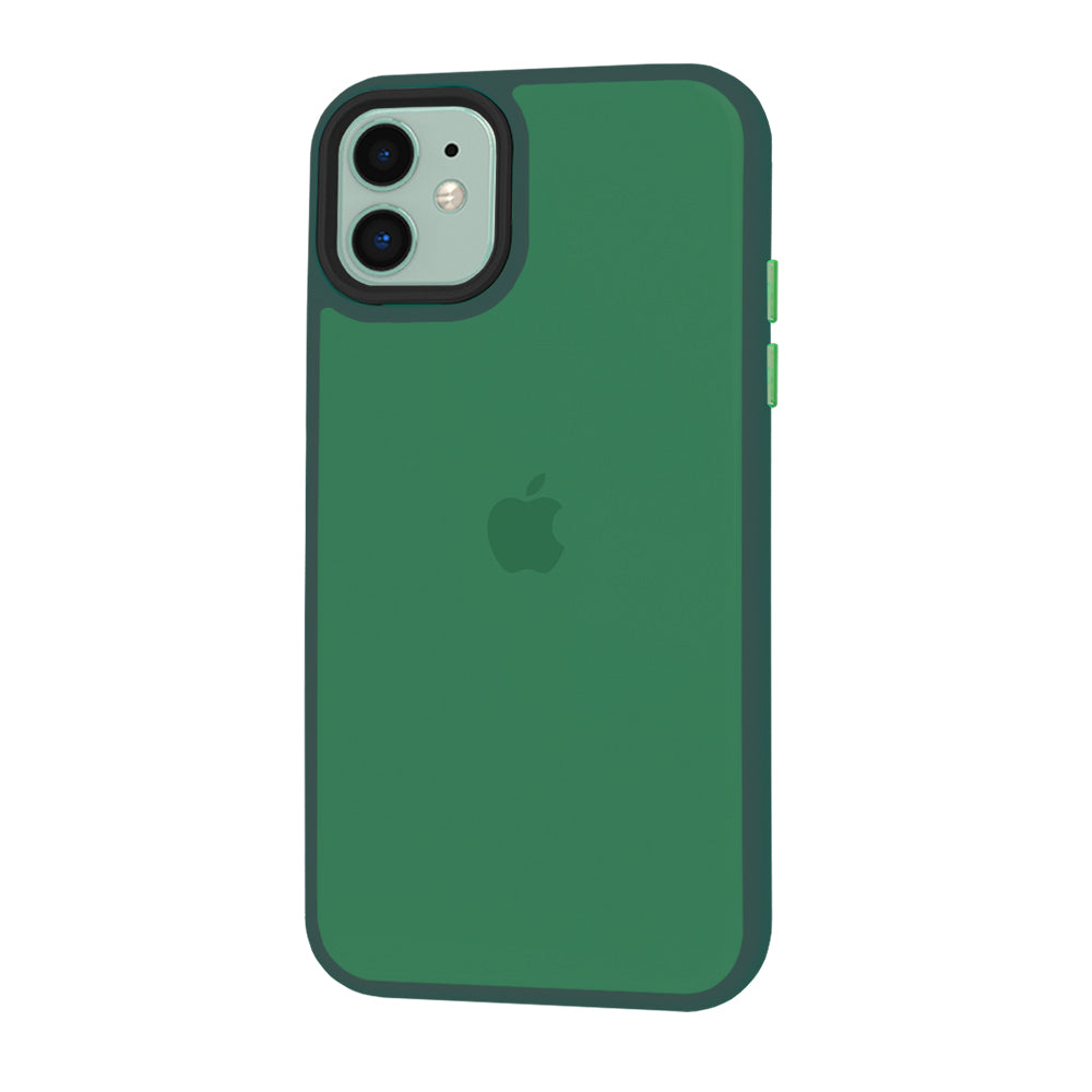 Pouzdro pro Apple iPhone 11, Techsuit, HaloFrost, Zelená