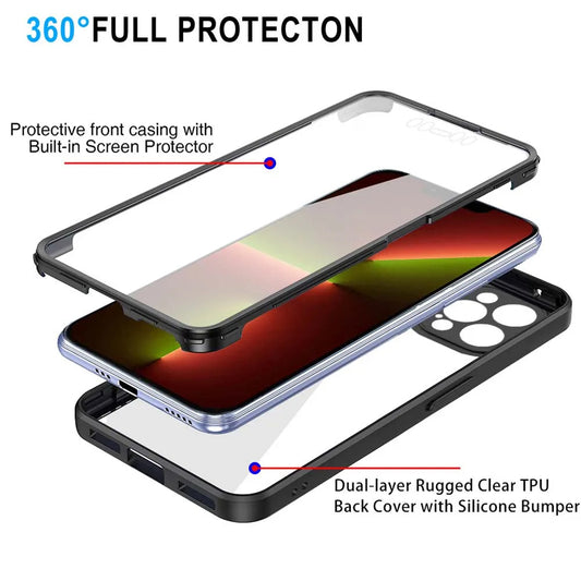 Pouzdro pro Apple iPhone 13 Pro, Techsuit, ColorVerse 360, Růžové