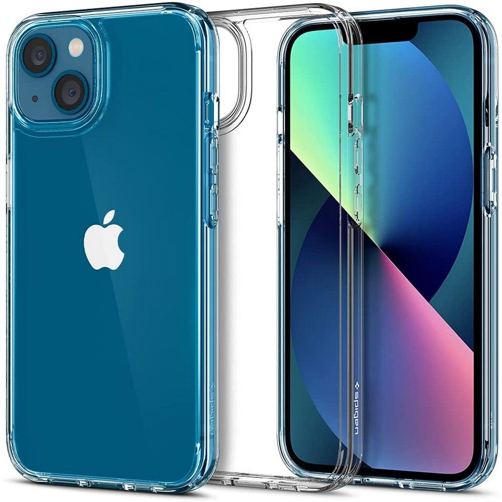 Pouzdro pro Apple iPhone 13, Spigen, Ultra Hybrid, Transparentní ACS03522