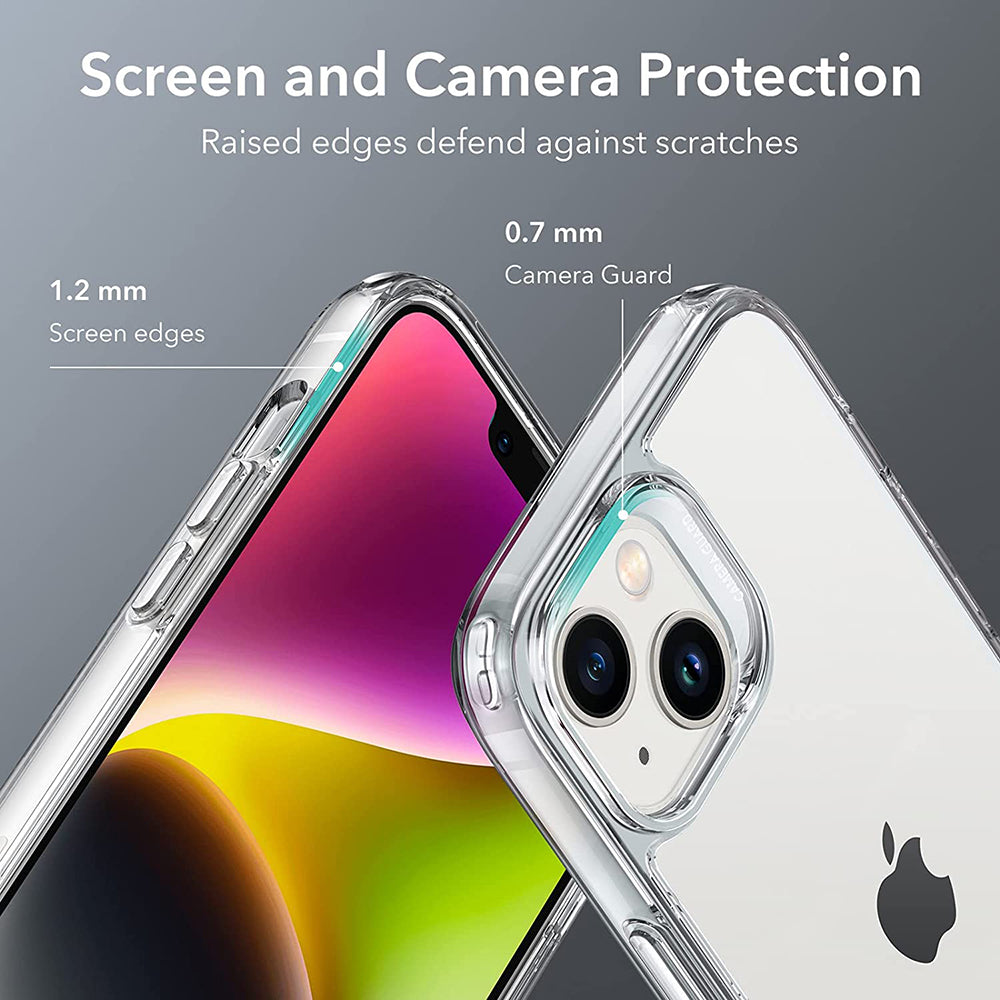 Pouzdro pro Apple iPhone 14 Plus, ESR, Air Shield Boost Kickstand, Průhledné