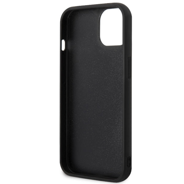 Pouzdro pro Apple iPhone 14 Plus, Karl Lagerfeld, 3D Rubber Ikonik Karl, Černá