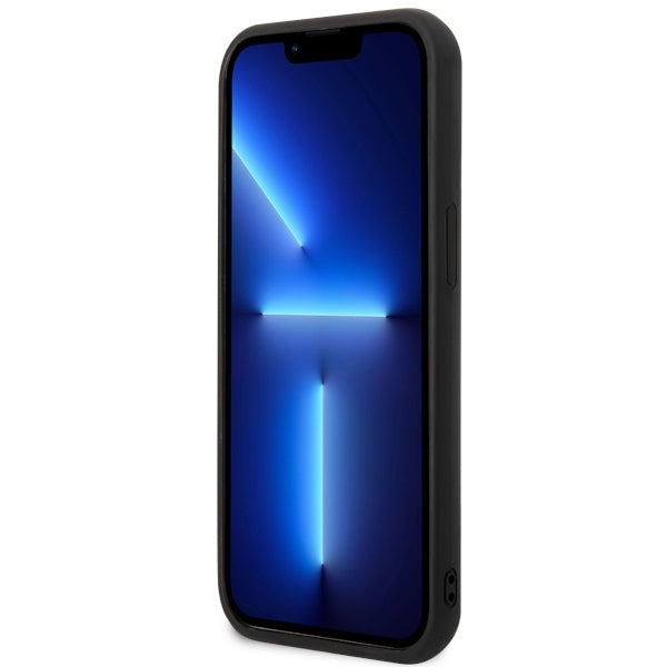 Pouzdro pro Apple iPhone 14 Plus, Karl Lagerfeld, 3D Rubber Ikonik Karl, Černá