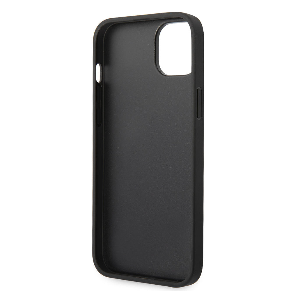 Pouzdro pro Apple iPhone 14 Plus, Karl Lagerfeld, Monogram Stripe, Šedé