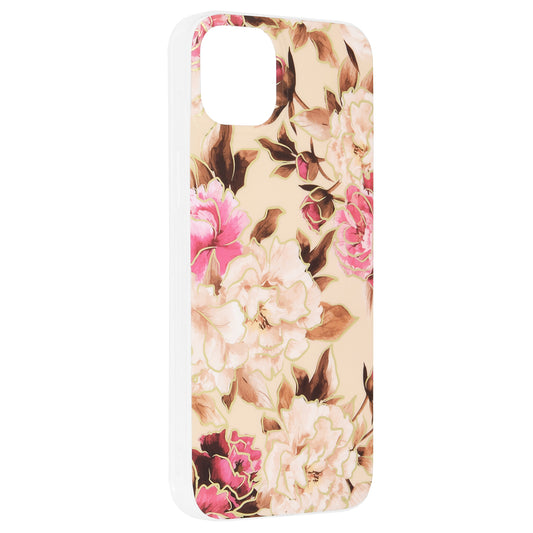 Pouzdro pro Apple iPhone 14 Plus, Techsuit, Marble, Béžové