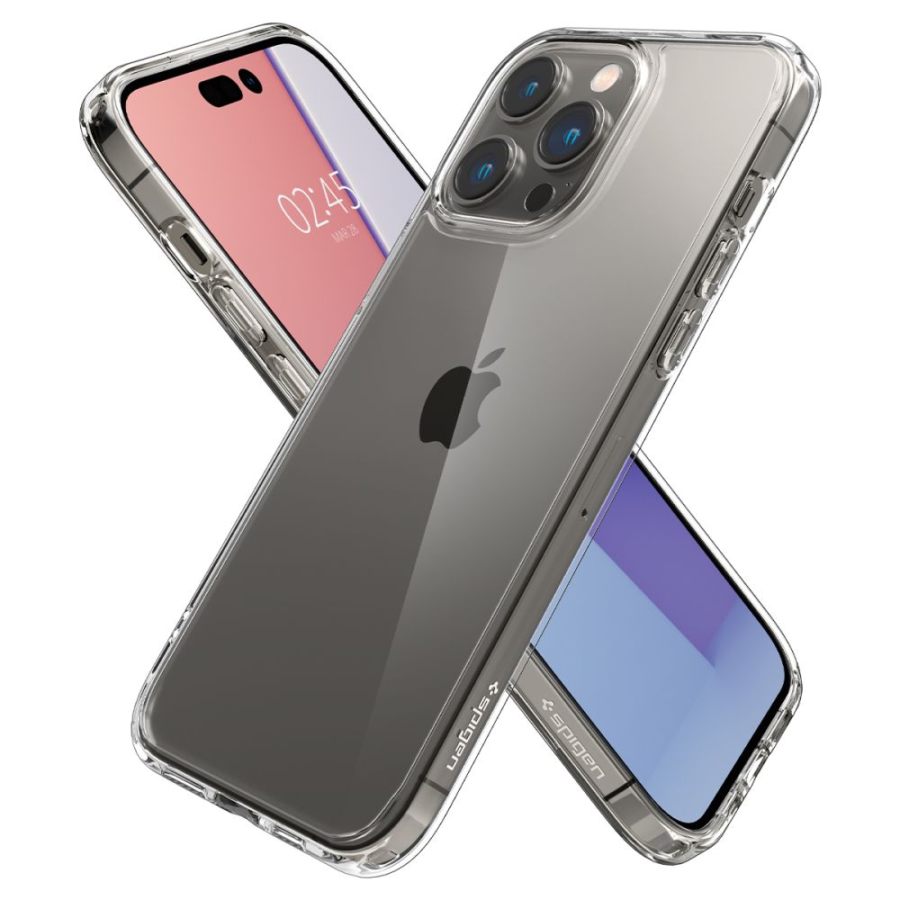 Pouzdro pro Apple iPhone 14 Pro Max, Spigen, Ultra Hybrid, Transparentní ACS04816