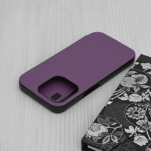 Pouzdro pro Apple iPhone 14 Pro, Techsuit, eFold, fialové