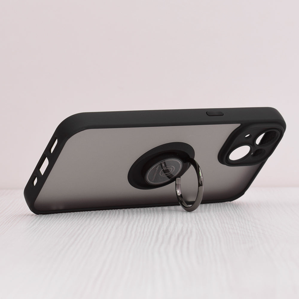 Pouzdro pro Apple iPhone 14, Techsuit, Glinth, Černé