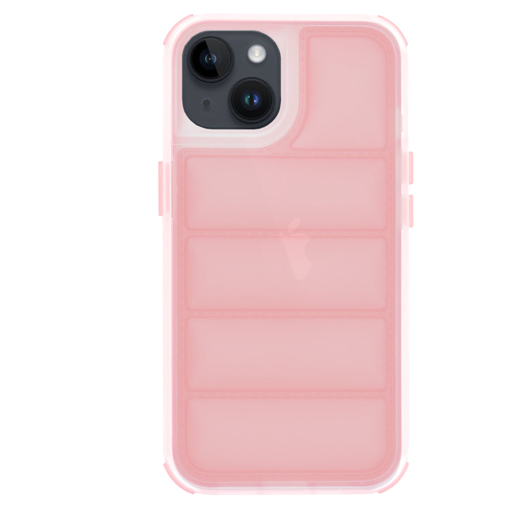 Pouzdro pro Apple iPhone 14, Techsuit, Wave Shield, Růžové