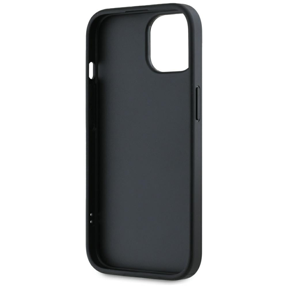 Pouzdro pro Apple iPhone 15, Karl Lagerfeld, Saffiano Athleisure Stripes with Strap, Rosie