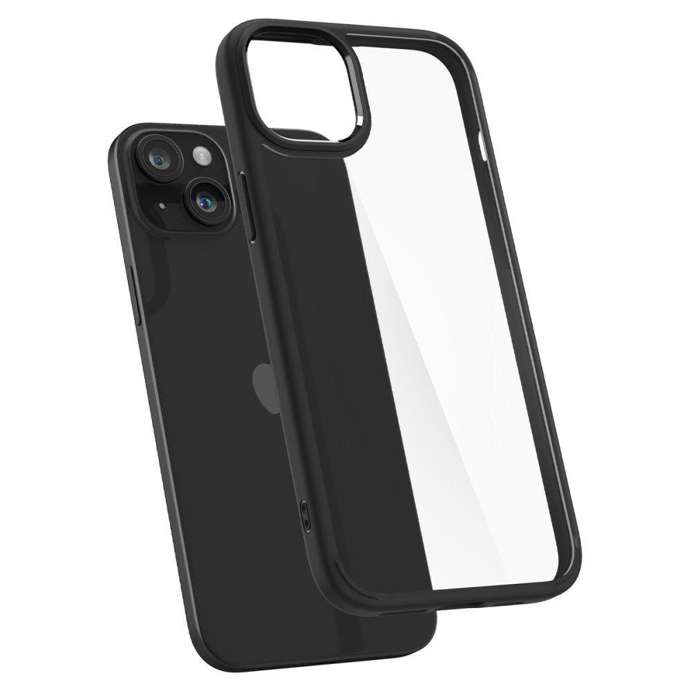 Pouzdro pro Apple iPhone 15 Plus, Spigen, Ultra Hybrid, Matně černé