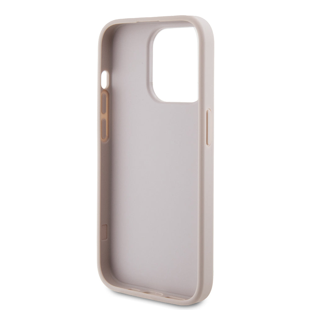 Pouzdro pro Apple iPhone 15 Pro Max, Guess, 4G Stripe, Růžové