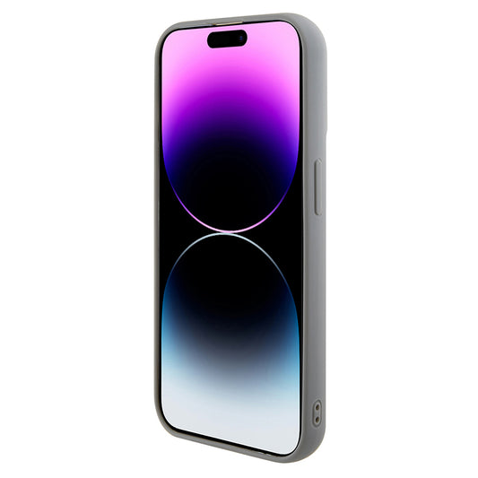 Pouzdro pro Apple iPhone 15 Pro Max, Guess, Sequin Script Metal, Stříbrné