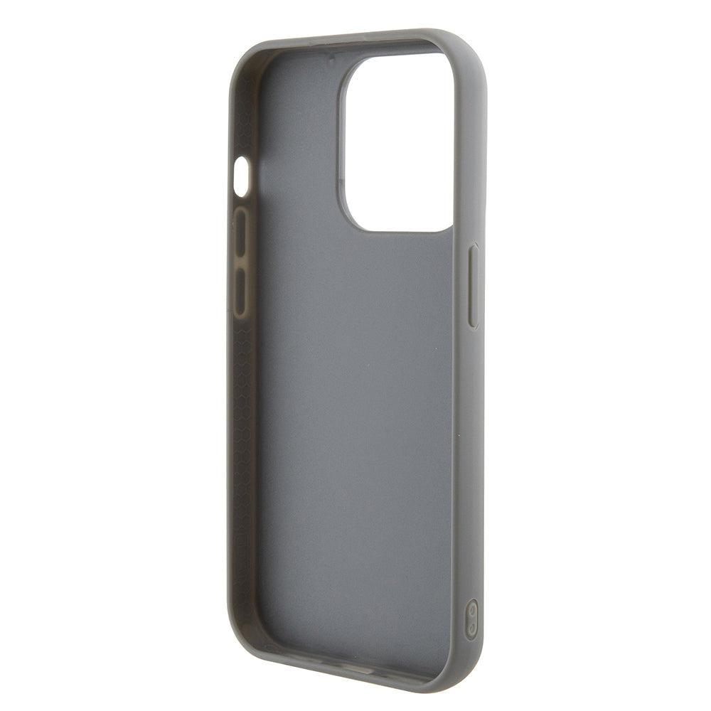 Case for Apple iPhone 15 Pro Max, Guess, Sequin Script Metal, Silver