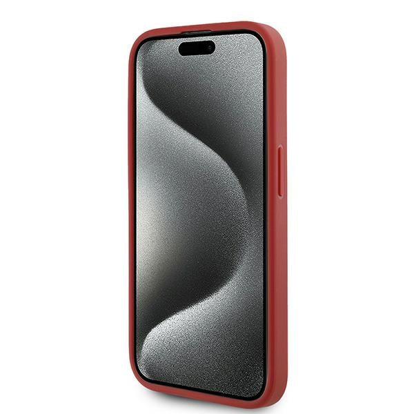 Pouzdro pro Apple iPhone 15 Pro Max, Karl Lagerfeld, Diagonal Quilted Script, Rosie