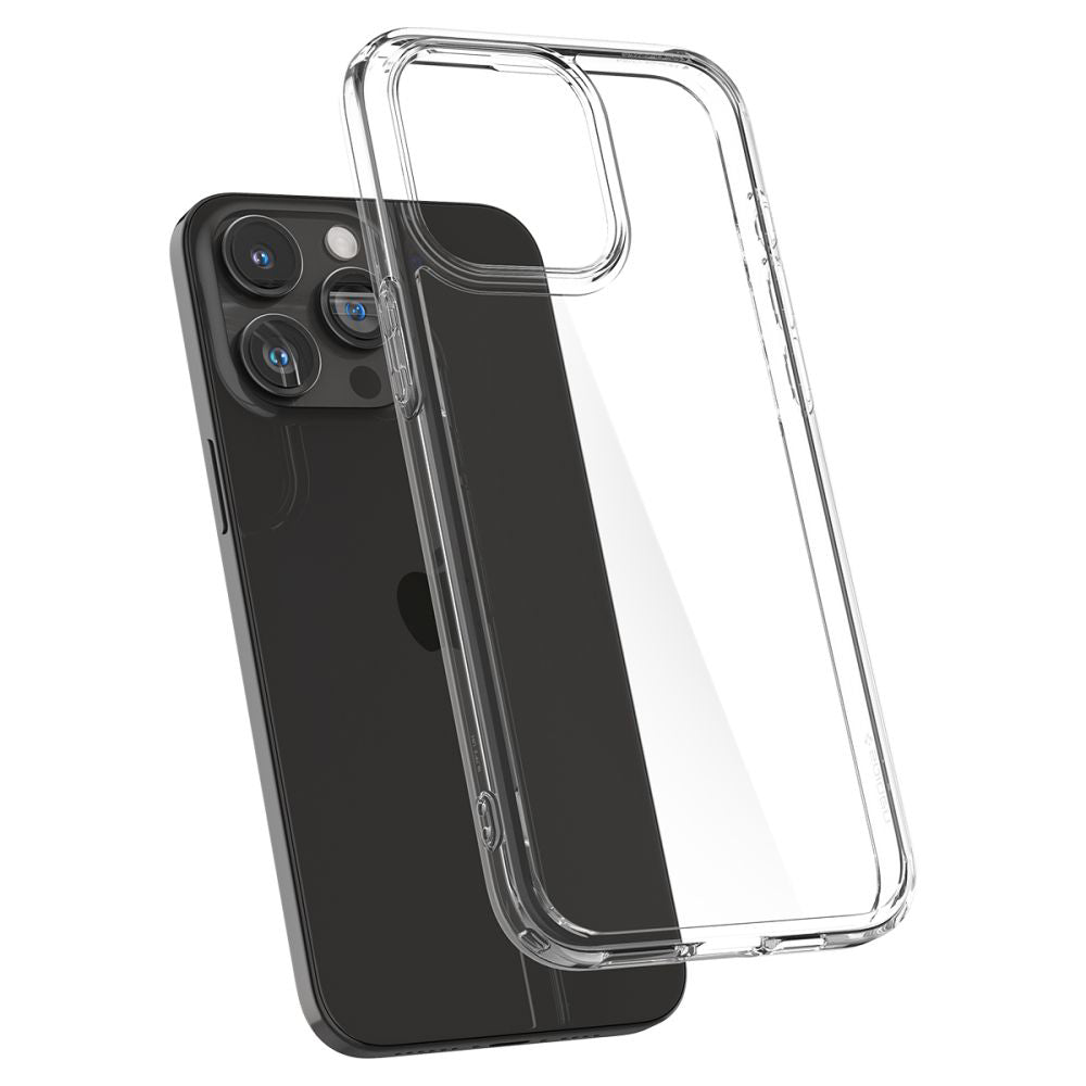 Pouzdro pro Apple iPhone 15 Pro Max, Spigen, Ultra Hybrid, Průhledné