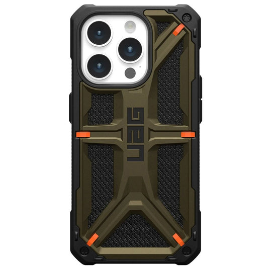 Pouzdro pro Apple iPhone 15 Pro Max, Urban Armor Gear, Monarch Kevlar, Zelené