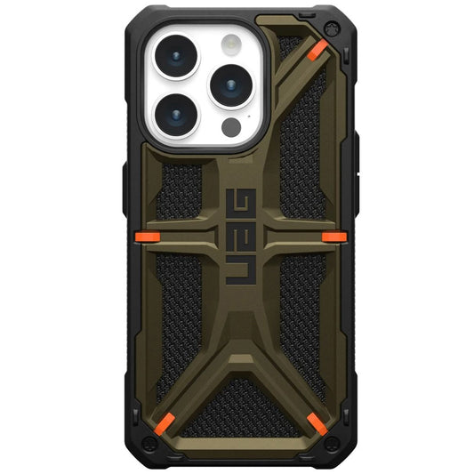 Pouzdro pro Apple iPhone 15 Pro, Urban Armor Gear, Monarch Kevlar, Zelené