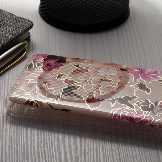 Case for Apple iPhone 15, Techsuit, Marble, Beige