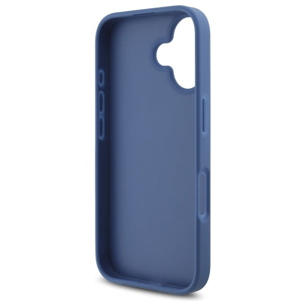 Pouzdro pro Apple iPhone 16, Guess, 4G Big Logo, Modrá