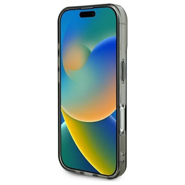 Pouzdro pro Apple iPhone 16, Guess, IML Heart, Černá