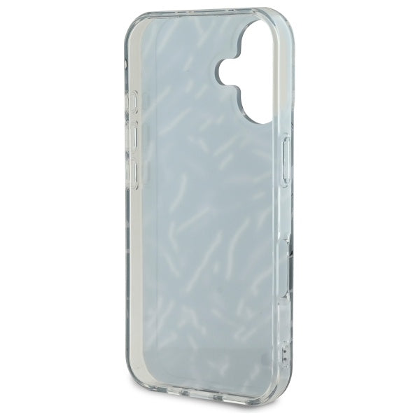 Pouzdro pro Apple iPhone 16 Plus, Karl Lagerfeld, Zebra with Cord Strap, Fialová