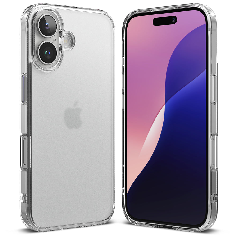 Pouzdro pro Apple iPhone 16 Plus, Ringke, Fusion, Matně průhledné