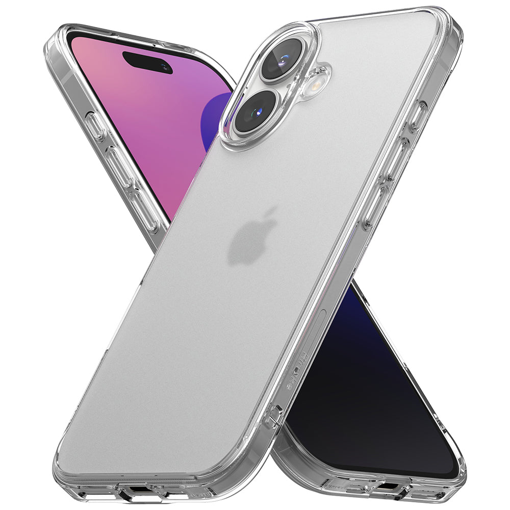 Pouzdro pro Apple iPhone 16 Plus, Ringke, Fusion, Matně průhledné