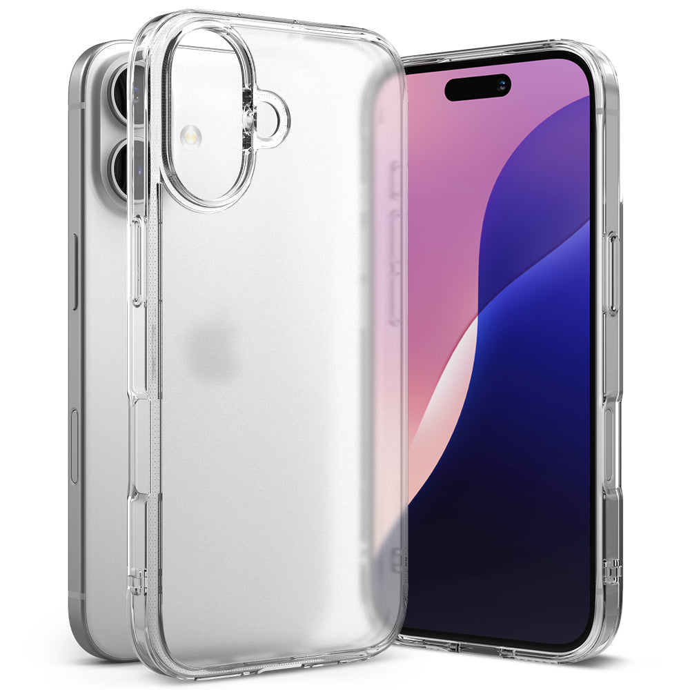 Pouzdro pro Apple iPhone 16 Plus, Ringke, Fusion, Matně průhledné