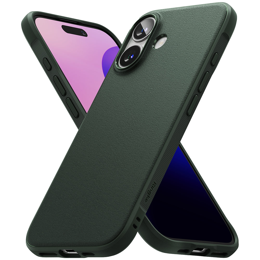 Pouzdro pro Apple iPhone 16 Plus, Ringke, Onyx, Tmavě zelené